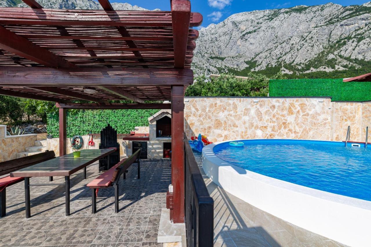 Navis Sea View Apartment With Pool Makarska Luaran gambar