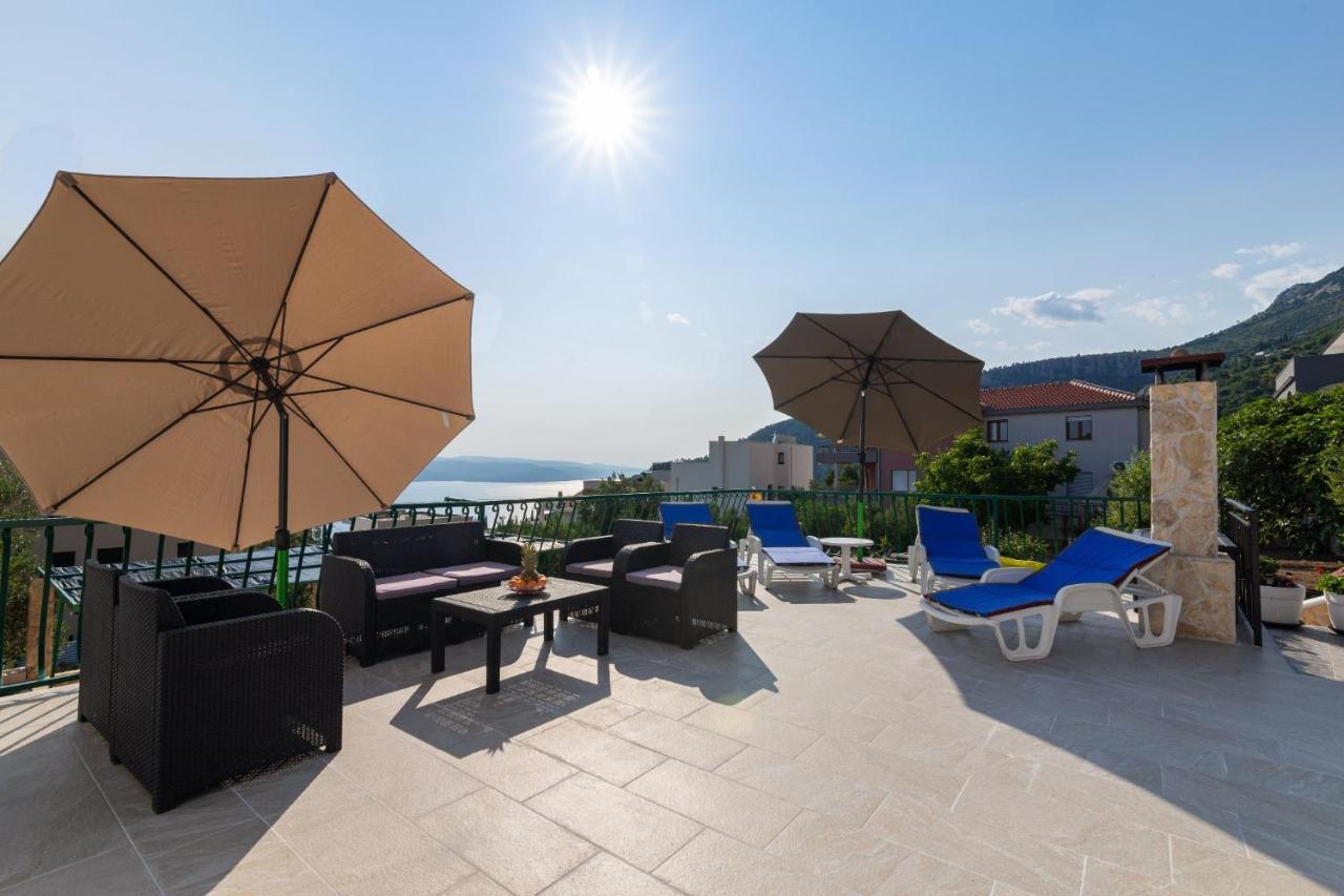 Navis Sea View Apartment With Pool Makarska Luaran gambar