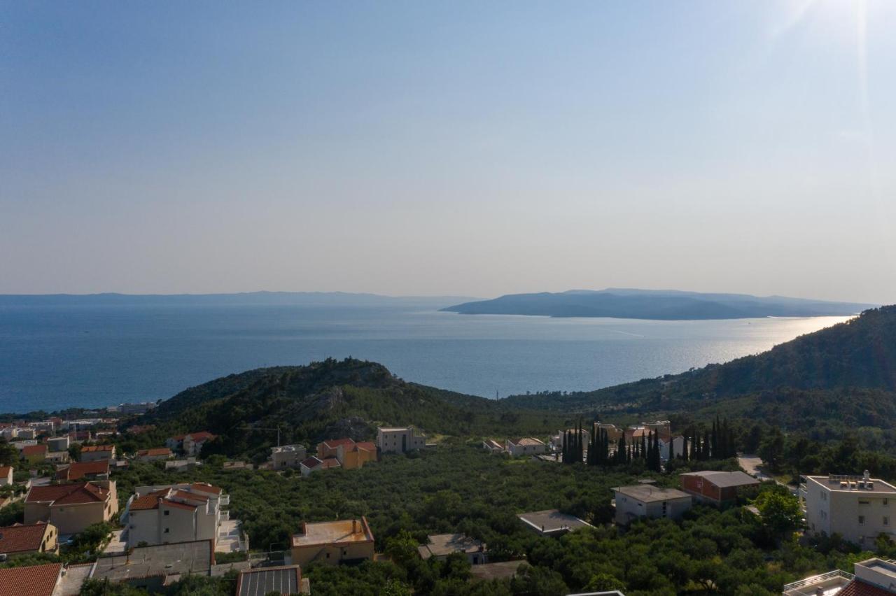 Navis Sea View Apartment With Pool Makarska Luaran gambar