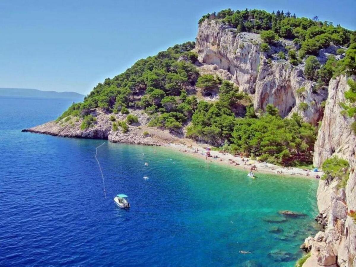 Navis Sea View Apartment With Pool Makarska Luaran gambar